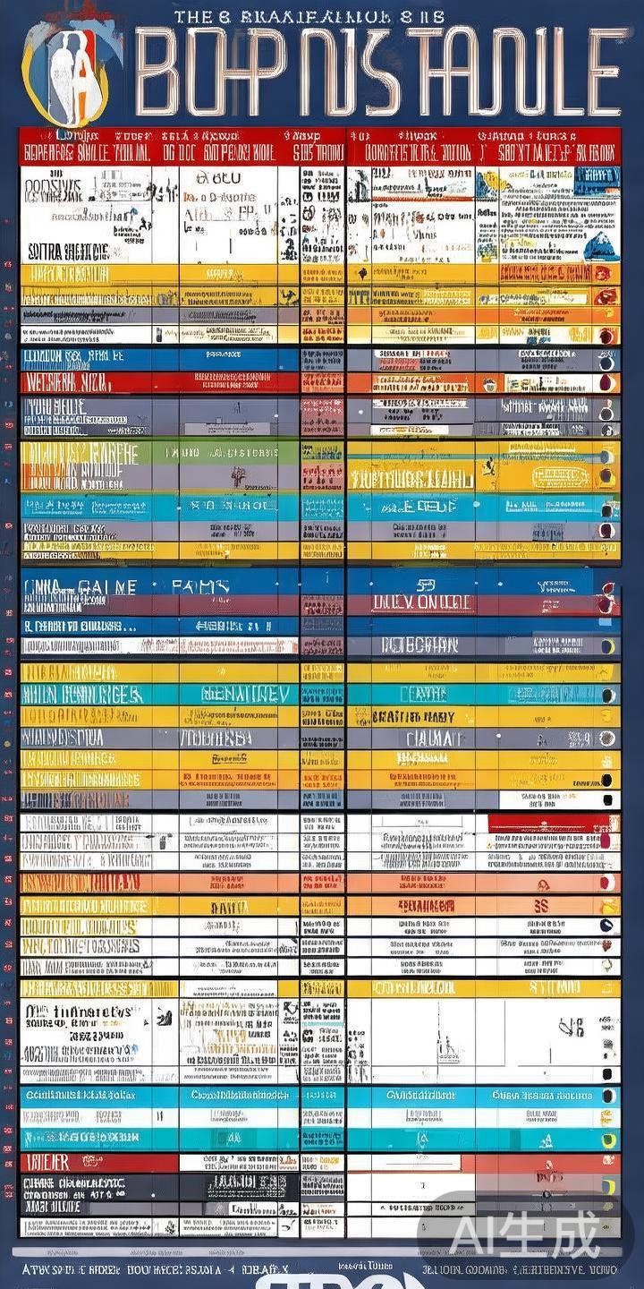 开云体育app在线赛事直播时间表全面更新,最新赛程详情一览 对于篮球迷来说,NBA的季后赛赛程也已完整呈现,从